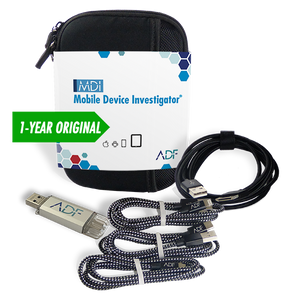 Mobile Device Investigator® Forensic Kit with 1 Year Subscription