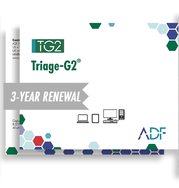 Triage-G2® 3 Year Subscription Maintenance and Support (Renewal)