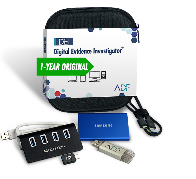 Digital Evidence Investigator®Forensic Kit with 1 Year Subscription