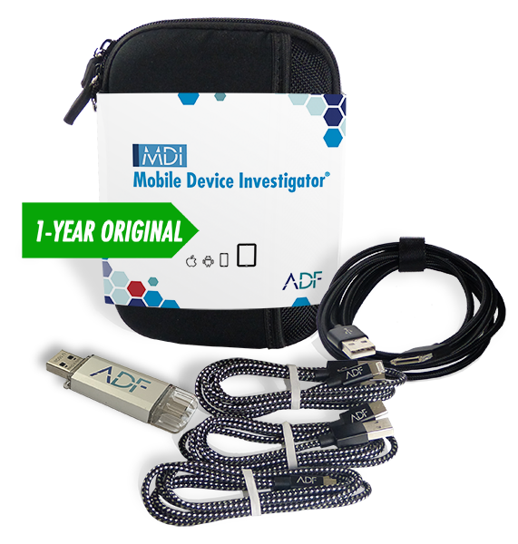 Mobile Device Investigator® Forensic Kit with 1 Year Subscription
