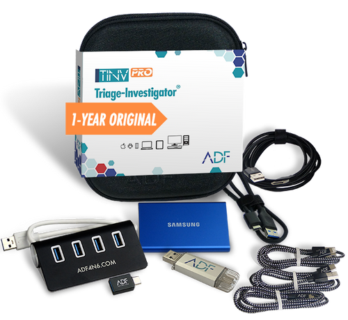 Triage-Investigator® PRO Kit with 1 Year Subscription Maintenance and Support